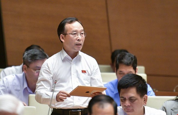 Cấm người thân của đấu giá viên tham gia đấu giá, đại biểu lo hạn chế quyền tài sản- Ảnh 1. Đại biểu Quốc hội Trần Văn Tuấn - Ảnh: Quochoi.vn