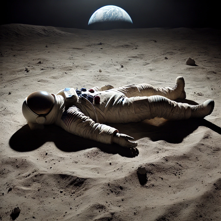 Chuyện gì xảy ra nếu phi hành gia chết trên Mặt trăng? - Ảnh 1. Chuyện gì xảy ra nếu phi hành gia chết trên Mặt trăng? - Ảnh 1.