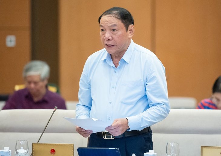 Bộ trưởng Nguyễn Văn Hùng - Ảnh: GIA HÂN