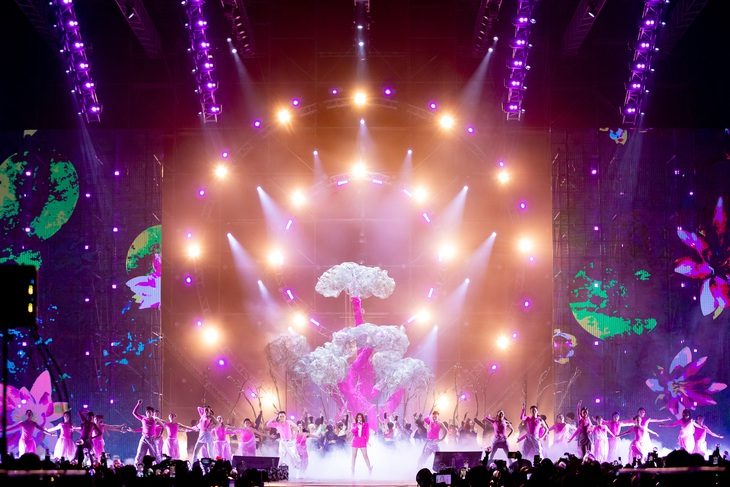 Sân khấu đêm nhạc được đầu tư hoành tráng - Ảnh: BTC Sân khấu đêm nhạc được đầu tư hoành tráng - Ảnh: BTC