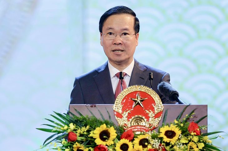 Chủ tịch nước Võ Văn Thưởng: Hãy xác định học tập là nhiệm vụ quan trọng của cả cuộc đời - Ảnh 1. Chủ tịch nước Võ Văn Thưởng đã bày tỏ niềm tin với thế hệ trẻ trong thư gửi ngành giáo dục nhân dịp khai giảng năm học mới - Ảnh: NGUYỄN KHÁNH